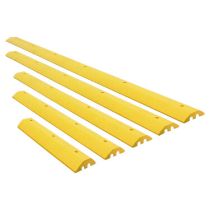 Safety Yellow Recycled Plastic Speed Bumps