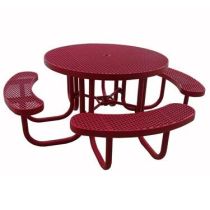 Total Coat Round Picnic Table