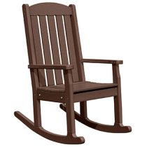 Traditional Highback Rocking Chair