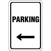 Parking w/ L Arrow Sign