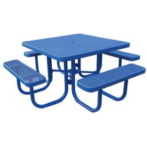 Total Coat Square Industrial Picnic Table