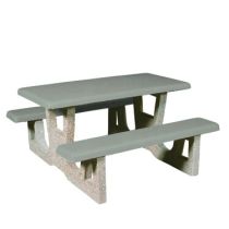Precast Concrete Rectangular Tables